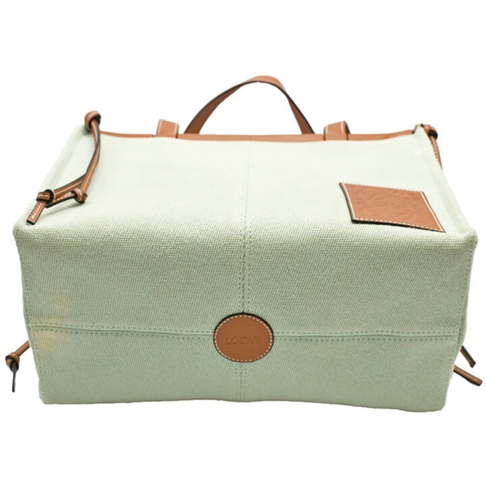Loewe Pastel Green Anagram Cushion Tote, like new - Picture 6 of 6